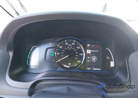 2019 Hyundai Ioniq Hybrid Blue из США, поврежденный, VIN KMHC65LC2KU170947